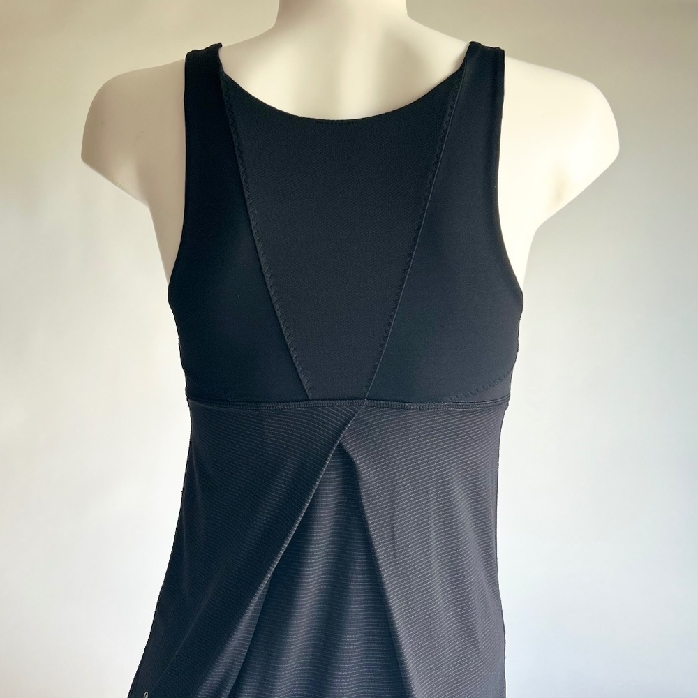 New Lululemon Black Polyester Sleeveless Top size 4 - Picture 6 of 14